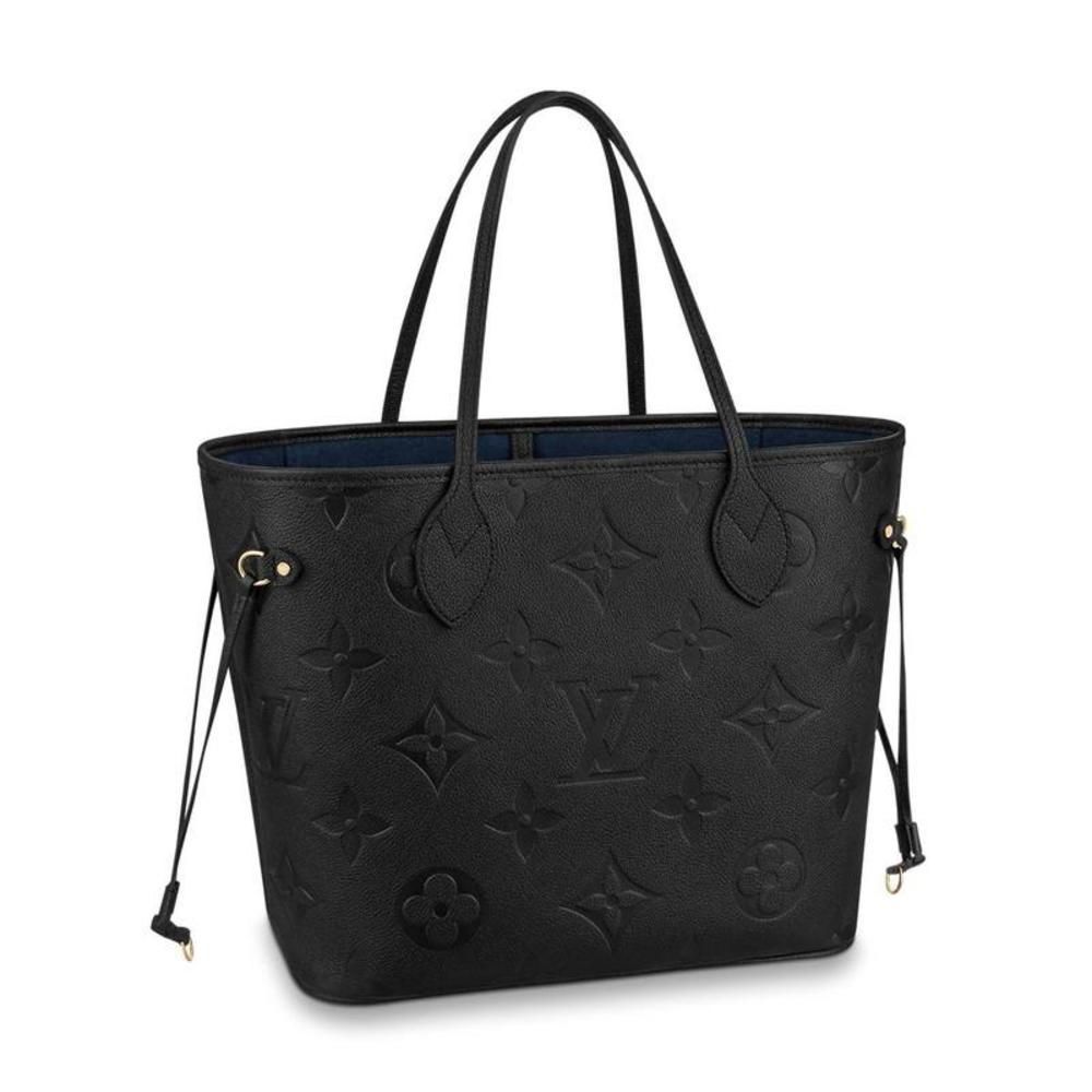 Neverfull Hardware Empreinte Leather Black Tote Bag Handbag